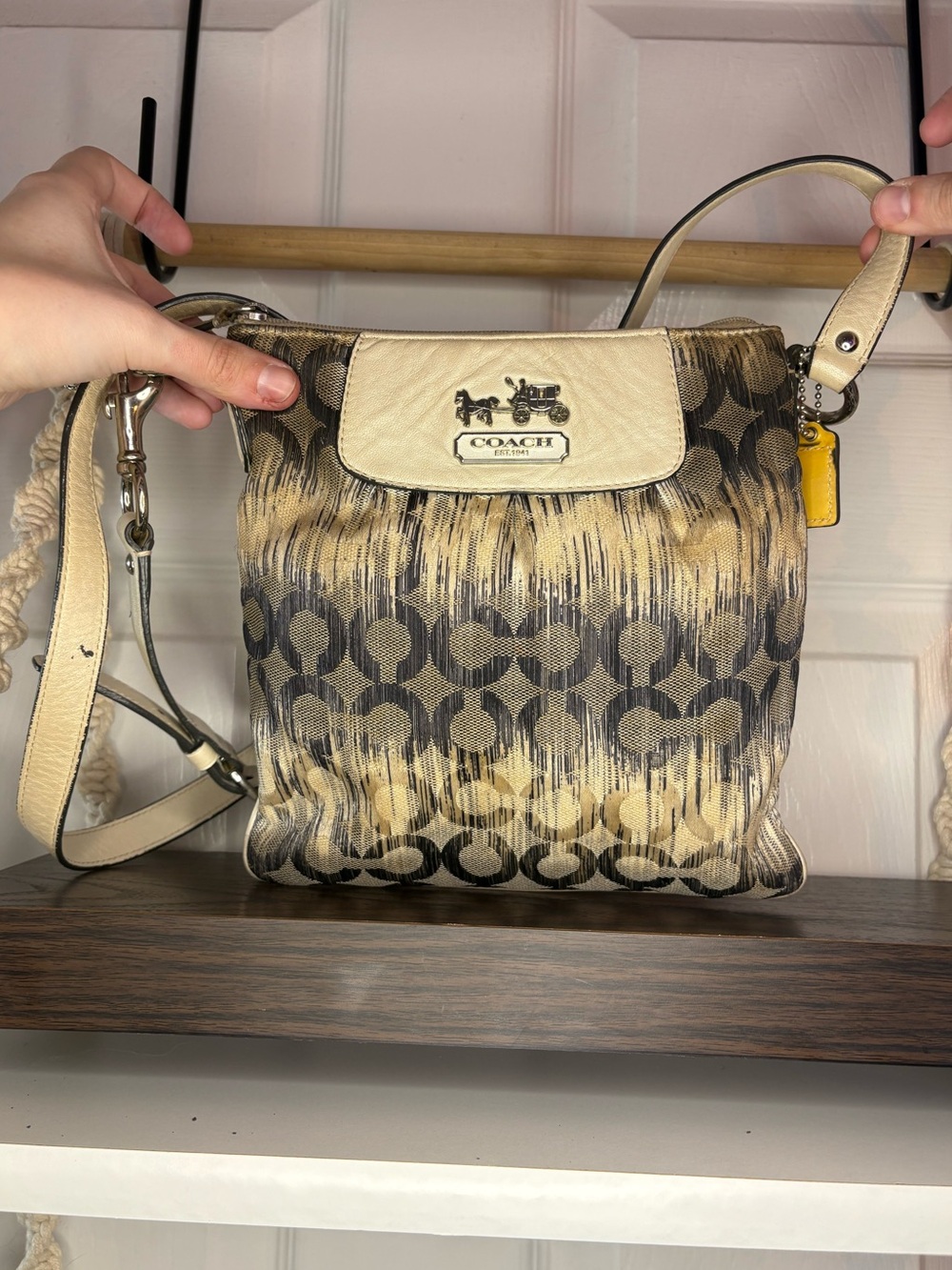 Coach Limited Edition Madison Op Art Crossbody 42685